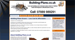 Desktop Screenshot of building-plans.co.uk